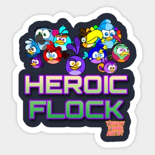 Ultimate Adventures Heroic Flock Sticker